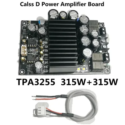 1 Stück tpa3255 digital 2,0 Kanal 600W Audio-Leistungs verstärker platine HiFi-Stereo 300W * 2 Image