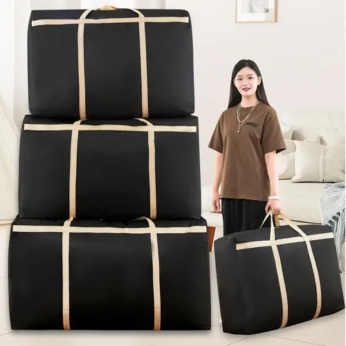 Große Kapazität Kleidung Aufbewahrung taschen bewegliches Gepäck Oxford Stoff bewegliche