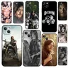 Daryl Walking Dead Fall für iPhone 13 11 12 14 15 Pro max xr xs x 7 8 plus se 2020 13 Mini