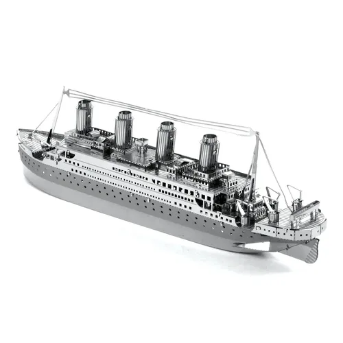 Titanic 3D Metall Puzzle Modell Kits DIY laser geschnittene Puzzles Puzzle Spielzeug für Kinder