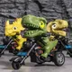 Dinosaurier Motorrad Spielzeug ziehen Autos zurück Mini Monster Truck Auto Spielzeug Set für Kinder