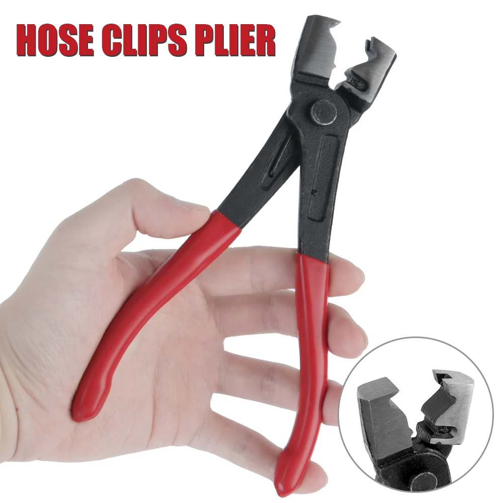 R Typ Kragen Schlauch clip Klemm zange Autos ch lauch Öl schlauch Crimp zange Wasser rohr klemme Autore paratur Handwerkzeug Image