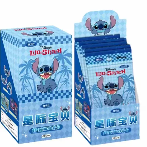Karte Spaß Disney Stitch Engel Lilo Starcraft Schatz Gedenk sammlung Karte Spielzeug für Kinder
