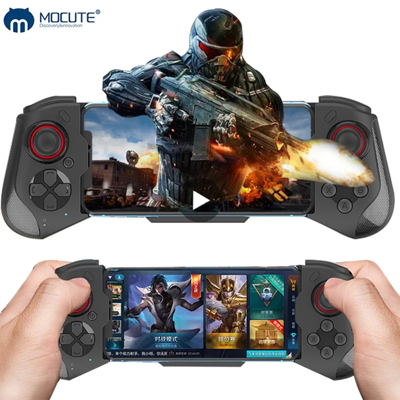 Handy Gamepad Joystick Für iPhone Android Steuerung Bluetooth Controller Trigger Pubg Mobile Game Pad Gaming Handy Mando Image