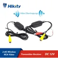 Hikity Wireless RCA Video Sender Empfänger Adapter Kit für Auto DVD Rückfahr kamera Reverse Parking