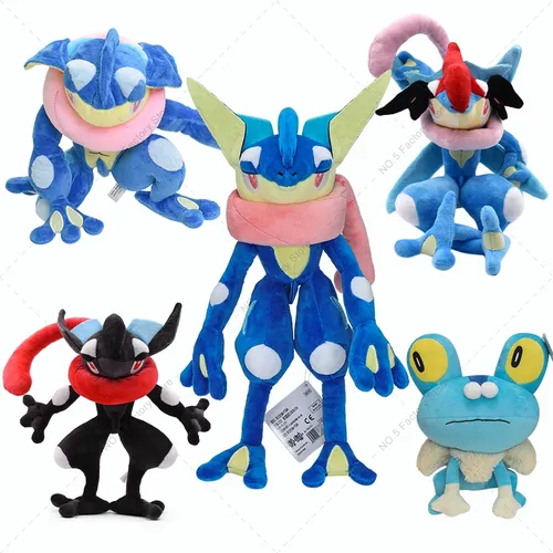 24-33cm Pokemon niedlichen Greninja Stofftier Tasche Monster Anime weichen Stofftier Plüsch Puppe