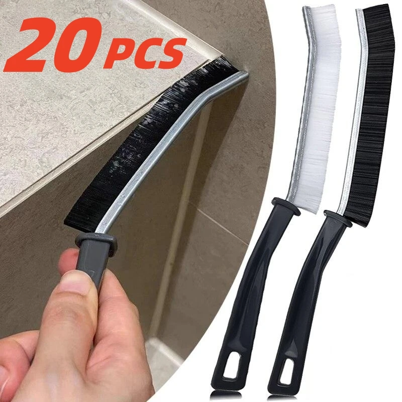 20 Stück Spalt reinigungs bürste Küchen fliesen Sackgasse Borsten reinigungs bürste Boden linie Reinigungs bürste Reinigungs mittel Image