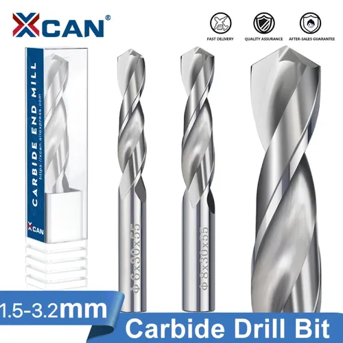 Xcan Wolfram carbid bohrer 1.5/3.0/3 2mm für CNC-Drehmaschine Maschinen gewehr bohrer Metall