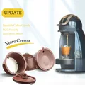Capsule caffè riutilizzabili Icafilas per Nescafè Dolce Gusto Ricarica Crema Filtro caffè Dolci Gusto in plastica con rete metallica