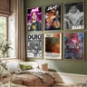 D-duki rapper plakat klassische vintage plakate hd qualität wand kunst retro plakate für wohnzimmer