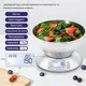 Digitale Küchen waage hochpräzise 5kg/1g Lebensmittel waage mit abnehmbarem Knetteigschüssel-Raum