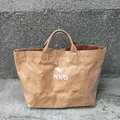 Tote Bags For Women 2023 New In Handbags Luxury Designer Jelly lettere trasparenti borsa per la