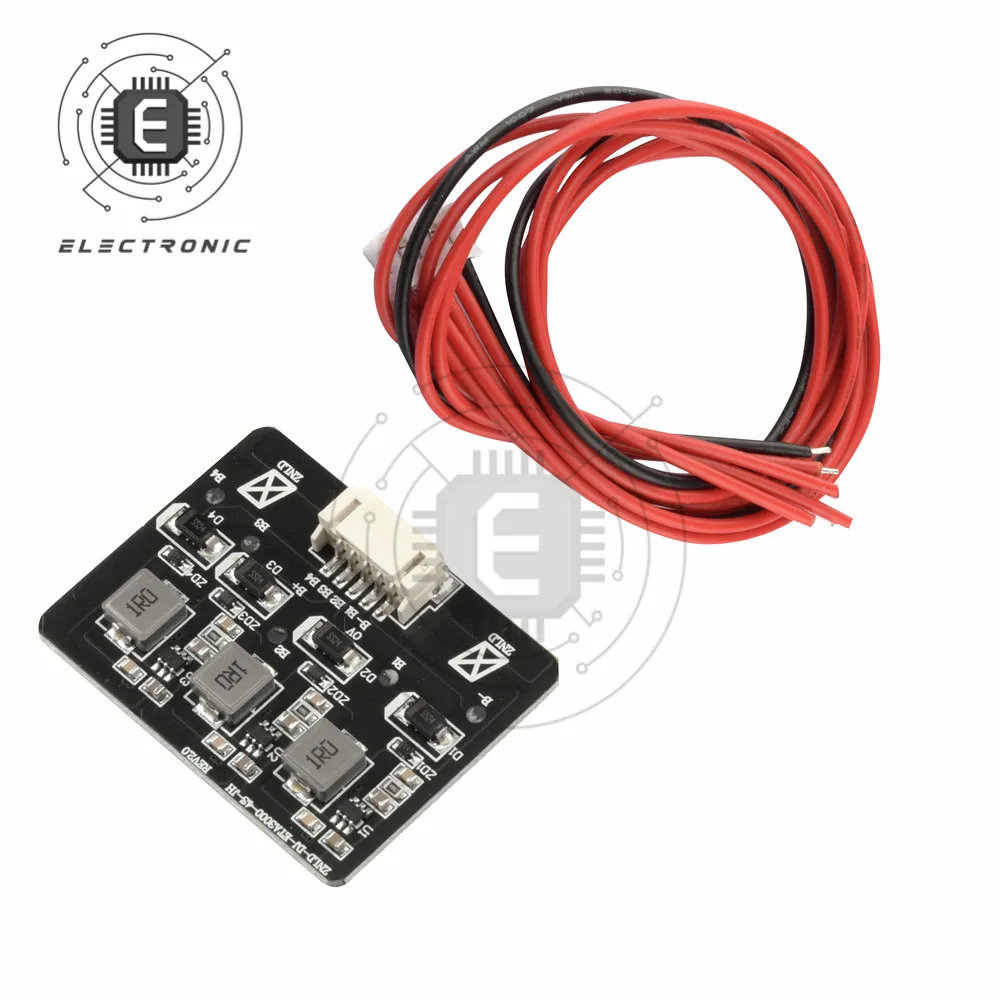 Bms 4s 2.5a Balance Board Lifepo4 Lithium batterie Active Equalizer Balancer Energie übertragungs platine BMS 4s Image