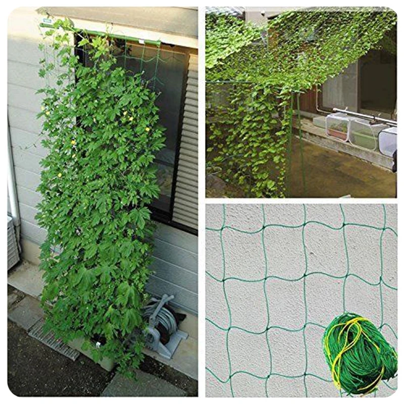 1pc Garten pflanzen Klettern etz Kunststoff Nylon netz Winde Blume Rebe Netz Unterstützung Netz wachsen Netz halter Garten netz