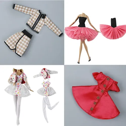 Handgemachte Prinzessin Kleider für 11 5 Zoll Puppen Ballett Kleid Set Puppe Kleidung und