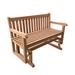 Teak Glider Bench