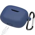 Custodia per auricolari JBL Wave Beam Cover per auricolari in Silicone custodia protettiva Anti-goccia per cuffie Blue Tooth con moschettone