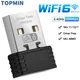 Mini USB WIFI 6 Dongle Scheda di rete 802.11ax USB 2.4GHz Wi-Fi Lan Adattatore Driver gratuito per PC portatile Windows 7 10 11