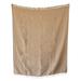 Foreside Home & Garden Reversible Throw Blanket Brown Cotton