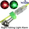 FLYSAND Fishing Bell Light Bell Fish Bell Alarm pesci Bell Clip Alarm Night Fishing LED Red Green