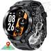 Military GPS Smart Watches Compatible with Fairphone 5 - GPS Sports Smartwatch IP68 Waterproof 1.32 HD Big Screen Fitness Tracker with 20 Sports Modes Heart Rate Monitor Sleep Tracker