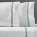 Set of 2 Frontgate Resort Collection™ Diamond Lattice Pillowcases - White, King - Frontgate