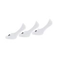 Under Armour 3-Pack Mens White Ultra Low Socks - Size X-Large