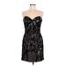 Jovani Cocktail Dress - Party: Black Dresses - Women's Size 8