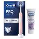 Oral B Oral-b Pro Series 1 Pink Electric Toothbrush + Toothpaste,