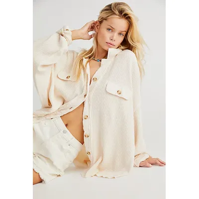 FP One Scout Jacket at Free People in Ivory, Size: XS