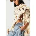 Sunny Day Crochet Shawl at Free People in Ivory