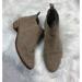 Michael Kors Shoes | Michael Kors Graham Suede Leather Booties Shoes Size 8 Beige Cement Light Camel | Color: Brown | Size: 8