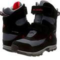 Columbia Shoes | Columbia Unisex Boy Girl Waterproof Parkers Winter Velcro Strap Suede Snow Boots | Color: Black/Red | Size: 1b