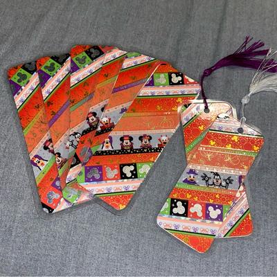 Disney Office | Handmade Disney Halloween Washi Tape Bookmarks | Color: White | Size: Various