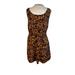 Madewell Dresses | Madewell Broadway & Broome Tank Mini Dress With Pockets Brown Black Size 10 | Color: Black/Brown | Size: 10