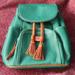 Dooney & Bourke Bags | Dooney & Bourke Pebbled Leather Backpack | Color: Brown/Green | Size: Os