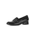 Gabor Women Loafers, Ladies Slippers (Black Croc, UK Footwear Size System, Adult, Women, Numeric, Medium, 8)