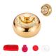 IkErna Copper Hot Water Bottles Large Capacity 2/3/1/0.5L Odorless Safe Leak-Proof, with Anti-Scald Accessories/Craft/L