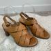 Madewell Shoes | Madewell The Cindy Sandal Size 5.5 In Desert Camel Color Leather | Color: Orange/Tan | Size: 5.5