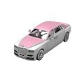 DADYA 1/64 For Rolls-Royce Phantom Diecast Model Car Collection (Color : Pink, Size : With box)