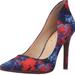 Jessica Simpson Shoes | Jessica Simpson Claudette Stilleto Pump-Red/Blue Multi Print | Color: Blue/Red | Size: 10