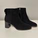 Kate Spade Shoes | Kate Spade New York Marla Suede Ankle Booties With Bow Women Size 8 Nwot | Color: Black | Size: 8