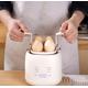 Fully Automatic Smart Egg Cooker Fully Automatic Smart Egg Cooker,2024 New Rapid Egg Cooker,Smart Egg Cooker,Electric Egg Boiler Machine Mini Egg Cooker For Steamed,Hard Boiled,Soft Boiled Eggs (White