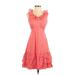 Marc by Marc Jacobs Casual Dress: Pink Dresses - Women's Size 2