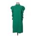 Kate Spade New York Casual Dress - Shift Mock Short sleeves: Green Print Dresses - Women's Size 2