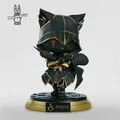 Assassin'S Creed Assassin Meow Series Blind Box Original Mystery Toys Cute Anime Figure Desktop