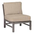 Summer Classics Club Teak Sectional Slipper Outdoor Chair Wood in Brown | Wayfair 284527+C641H4210N
