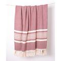 Our M2 Hisar Turkish Bath & Beach Towel | 100% Organic Turkish Cotton | Hammam | Peshtemal | Fouta Towel Turkish Cotton in White | Wayfair