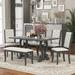 Red Barrel Studio® Crestview 36" L x 36" W Dining Set Wood in Gray | 30.2 H in | Wayfair AB96339025F14949AE467AD7B02404E7