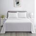 Alwyn Home Cannet 600 Thread Count Cotton Blend Percale Sheet Set Cotton in White | Twin XL Sheet Set + 1 Standard Pillowcase | Wayfair